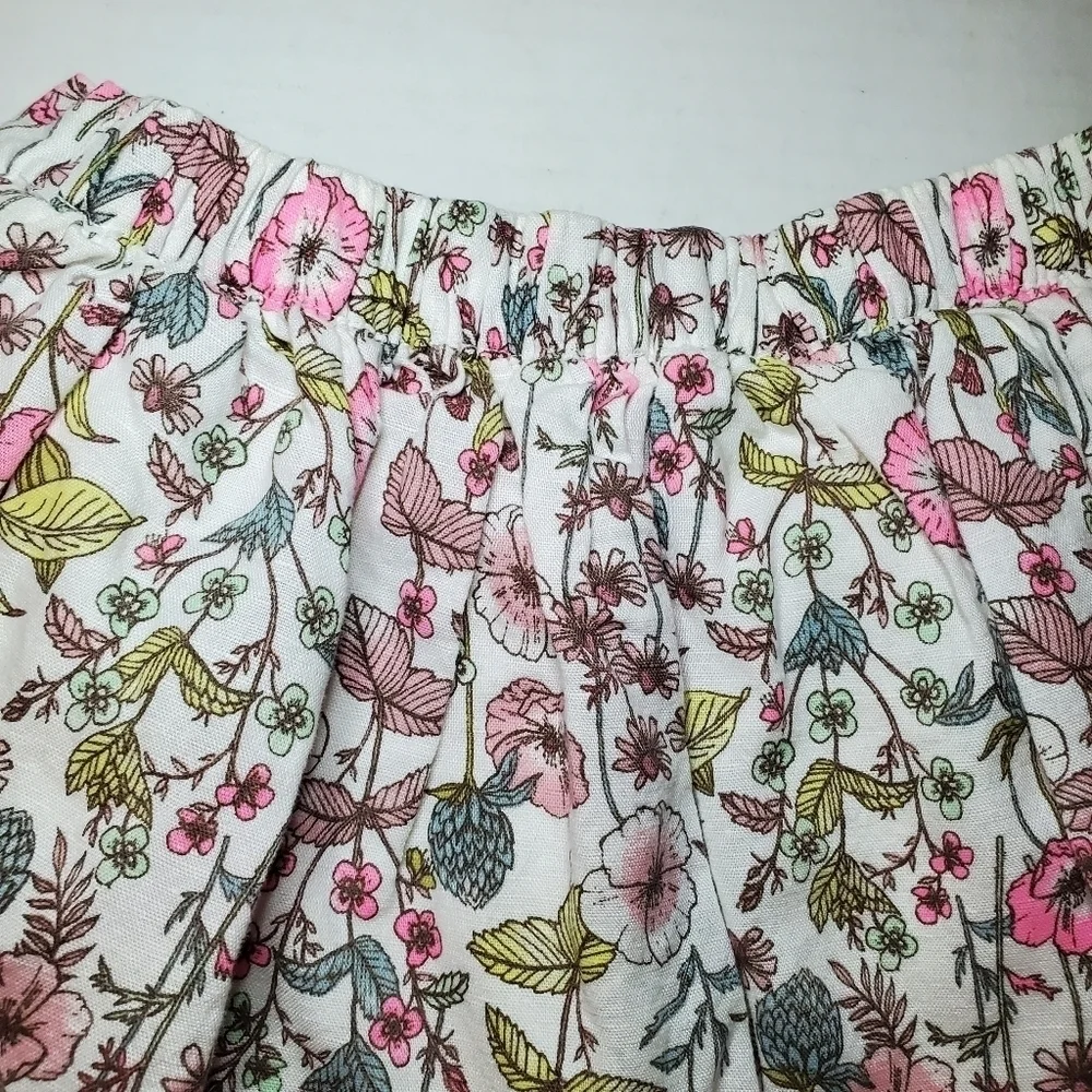 Gap Kids M Lined linen/cotton Blend Skirt Sz M